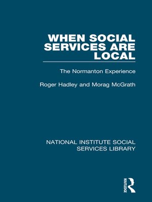 cover image of When Social Services are Local